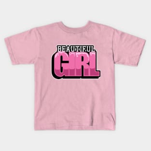 beautiful girl Kids T-Shirt